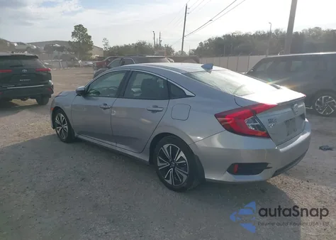 2018 Honda Civic Ex-L из США, поврежденный, VIN JHMFC1F77JX018384